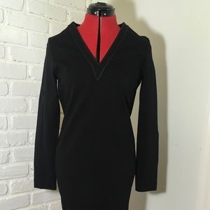 Classic Long Sleeved Black Dress